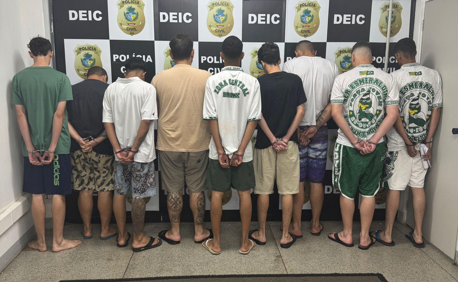 PCGO prende membros de torcida organizada por emboscada violenta a torcedores rivais