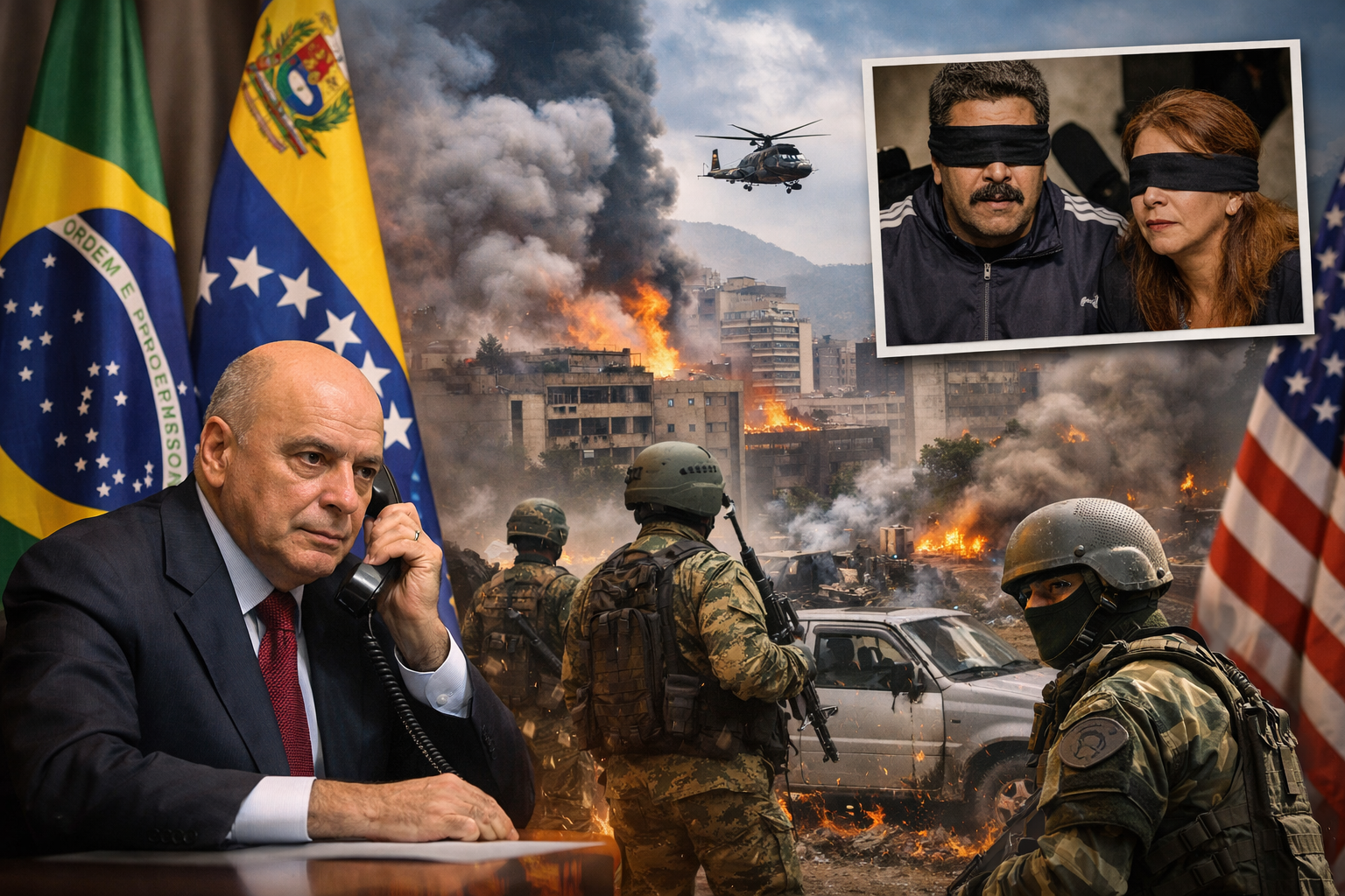 Itamaraty condena ação dos EUA na Venezuela e expressa solidariedade ao governo venezuelano