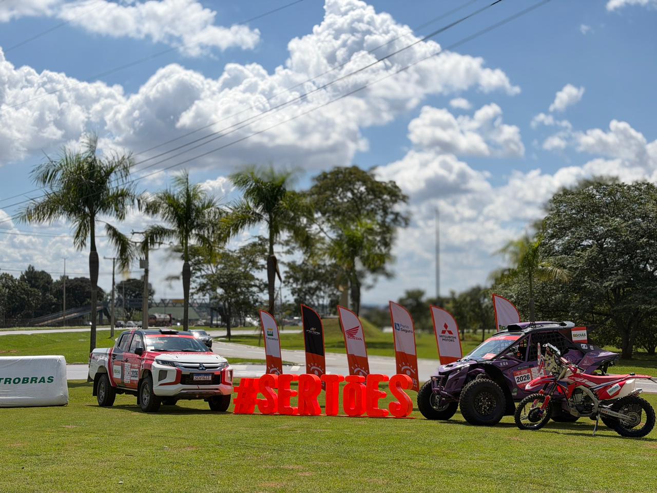 Goiânia será largada e chegada do Rally dos Sertões 2026