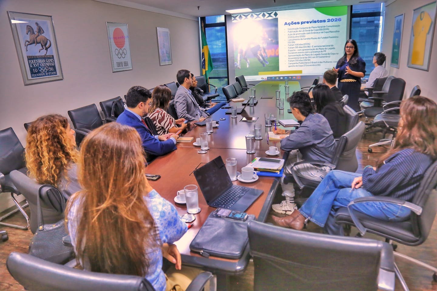 Ministério do Esporte inicia articulação da comunicação para a Copa do Mundo Feminina 2027
