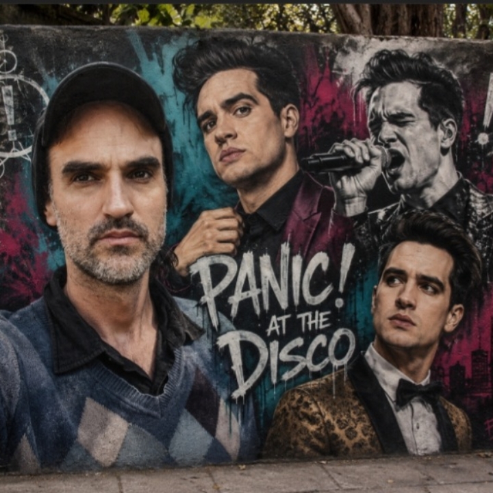 Versões brasileiras de músicas em inglês do disco Com-verSom de Fred Le Blue ganham grafites comemorativos de 10 anos feitos por I.A.