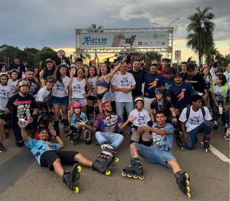 Prefeitura de Goiânia realiza evento de patinação urbana com programação gratuita