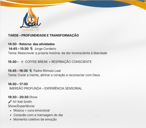 Saúde emocional e espiritualidade estarão no centro de imersão que reúne Padre Fábio de Melo em Goiânia