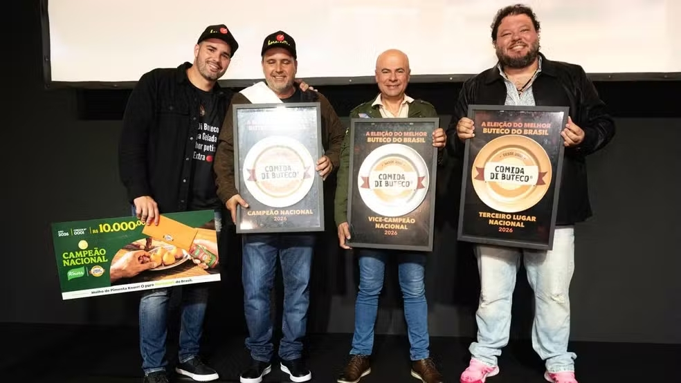 Casarão do Pastel leva Goiânia ao pódio nacional do Comida di Buteco 2026