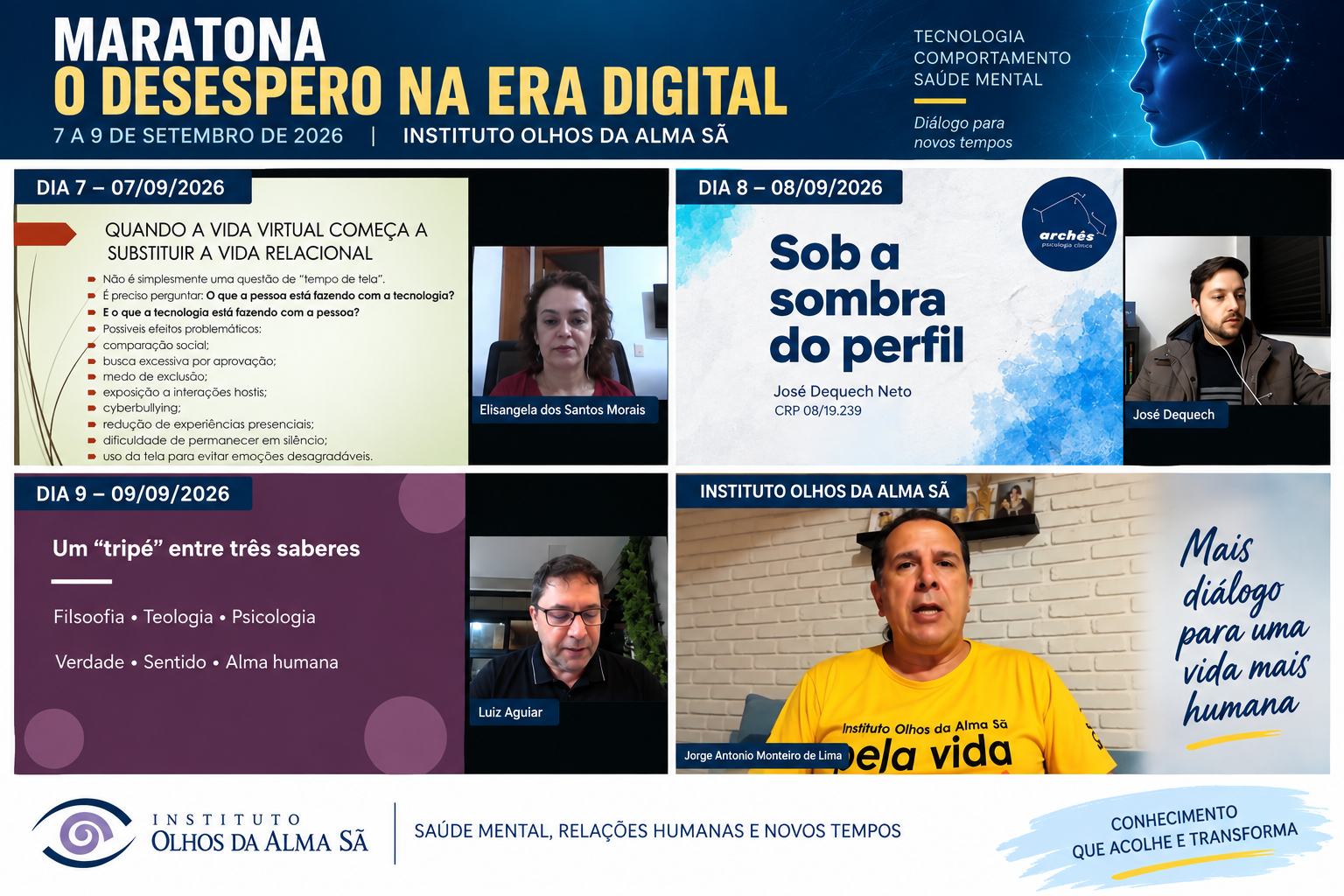 Maratona realizada em Goiânia reúne mais de 140 participantes para discutir saúde mental na era digital