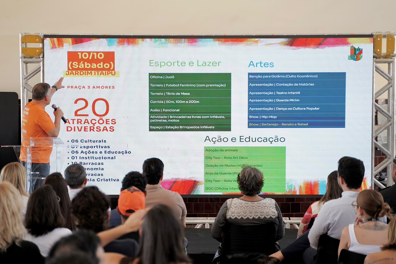 Mabel apresenta programação do Festival Viva Goiânia, em celebração aos 93 anos da capital