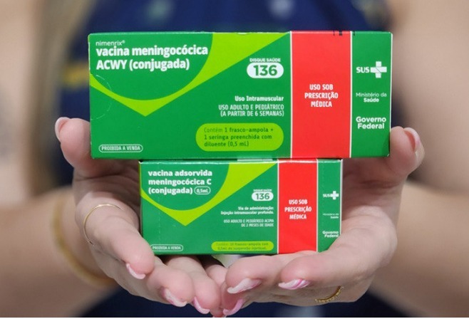 Saúde orienta substituição temporária da vacina meningocócica C pela ACWY em Goiás