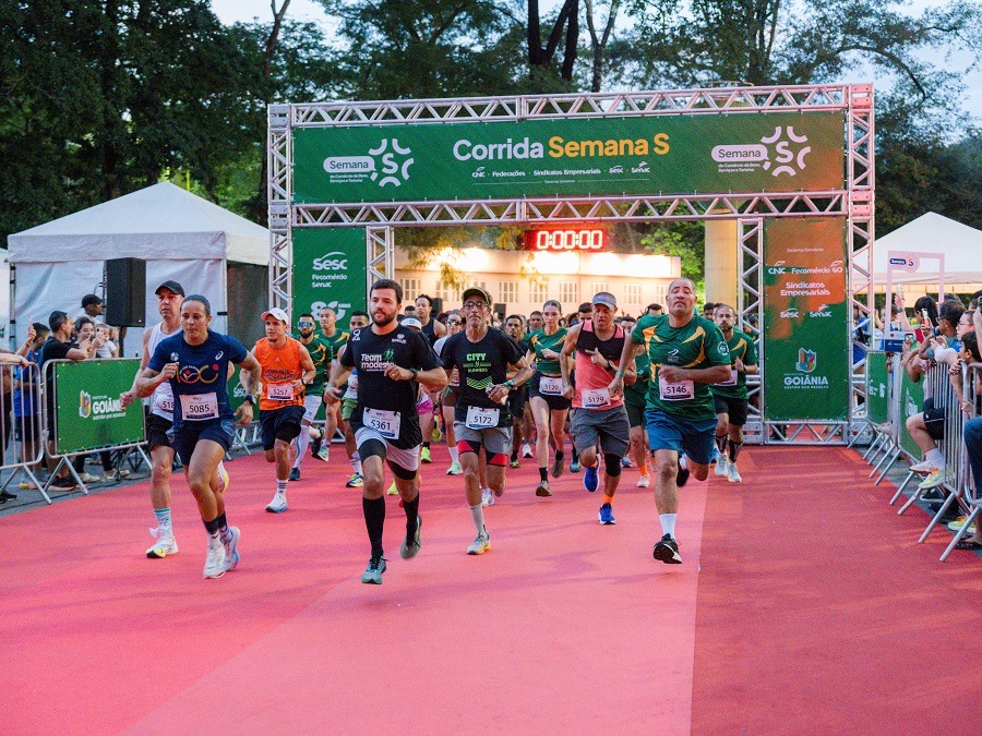 Sesc Goiás realiza corrida de rua e concurso de fantasias
